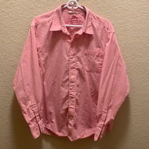Tommy Bahama Pink relax Shirt Large